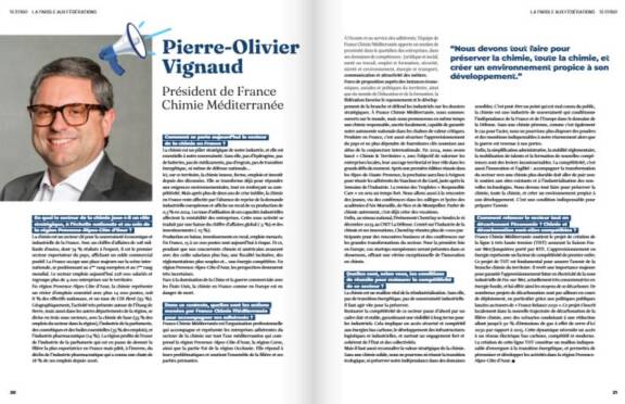 La Chimie à l'honneur dans le premier numéro de SUD 360 !