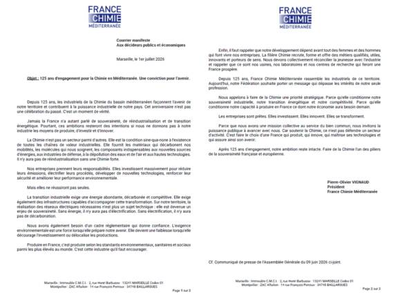 125 ans d'engagement, une conviction intacte