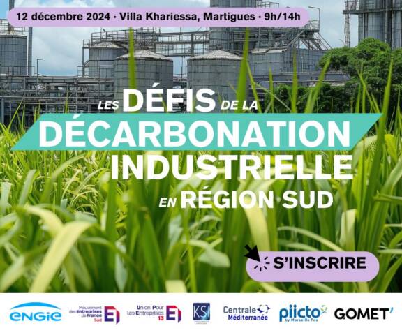 France Chimie Méditerranée est associée à la matinale dédiée à la décarbonation industrielle en région Sud